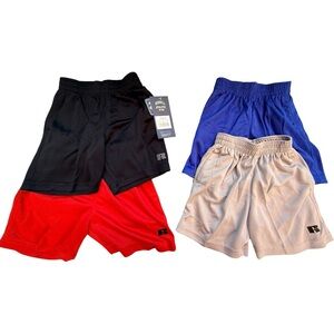 NEW Russell Athletic Kids Shorts-  4 T Bulk Lot of 4